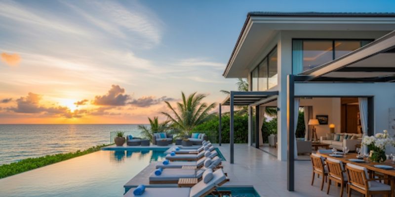 biệt thự sát biển