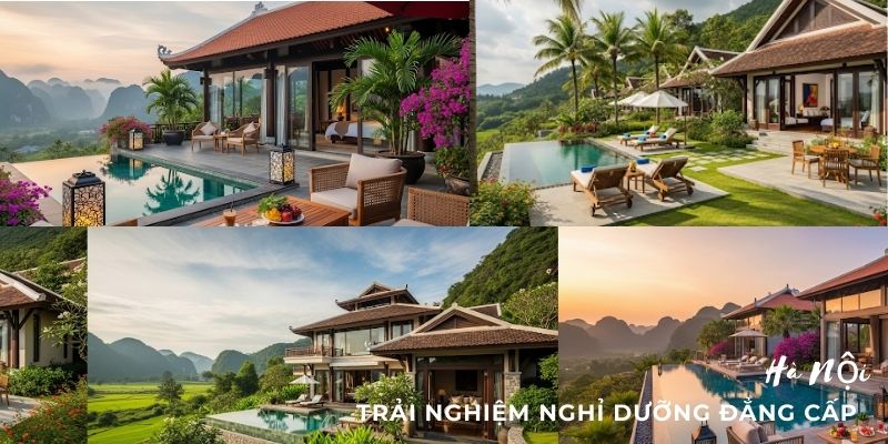 biệt thự nghỉ dưỡng gần Hà Nội