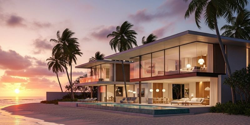 Phân loại mẫu biệt thự biển theo phong cách thiết kế và vị trí 