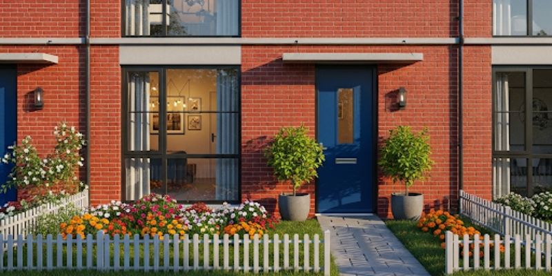 nhà phố Mỹ Hạnh có sổ hồng riêng