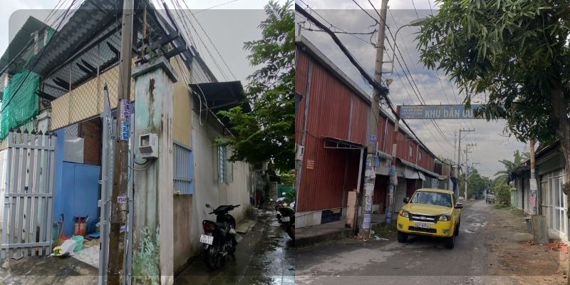 Cho thuê nhà nguyên căn giá 2tr Hóc Môn 