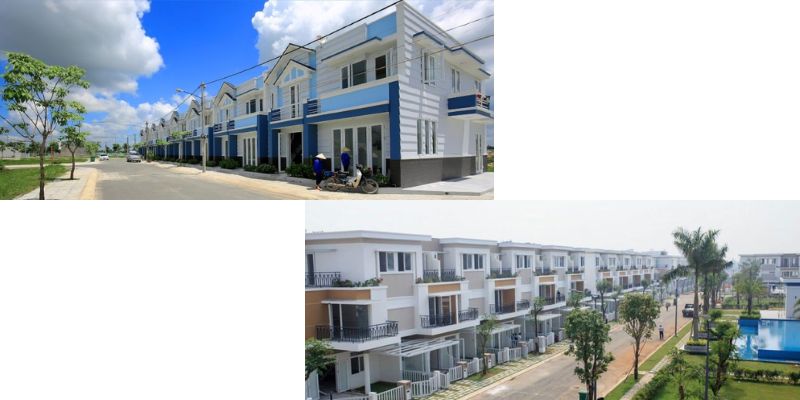 nhà phố xây sẵn