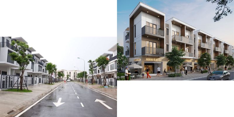 Nhà phố liền kề Mỹ Hạnh gần khu công nghiệp