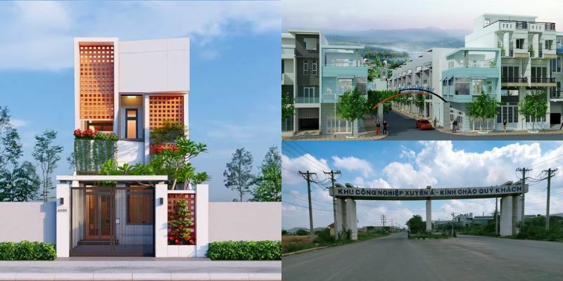 Nhà phố gần khu công nghiệp Mỹ Hạnh