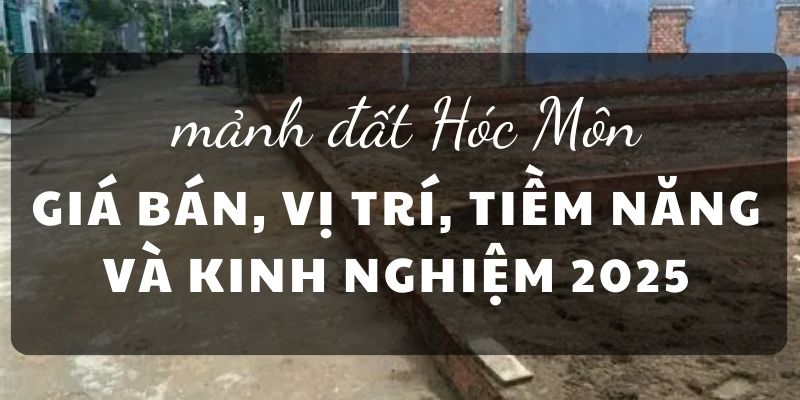 mảnh đất hóc môn