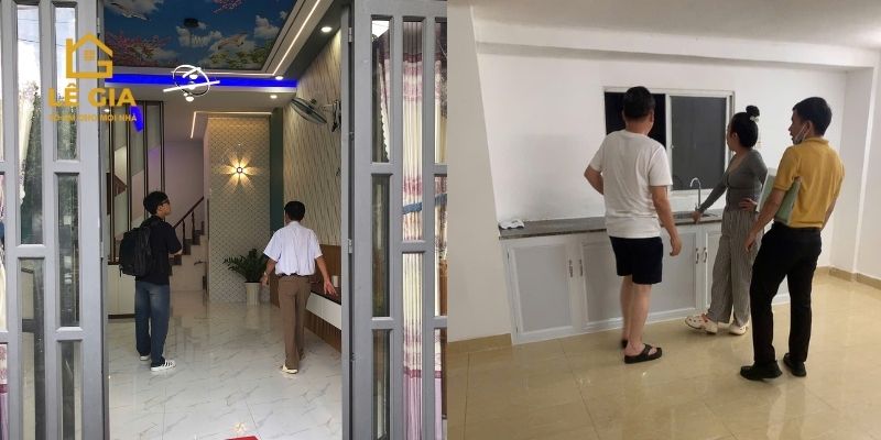 Đội ngũ nhân viên Lê Gia Land tư vấn và hỗ trợ khách hàng qua website.