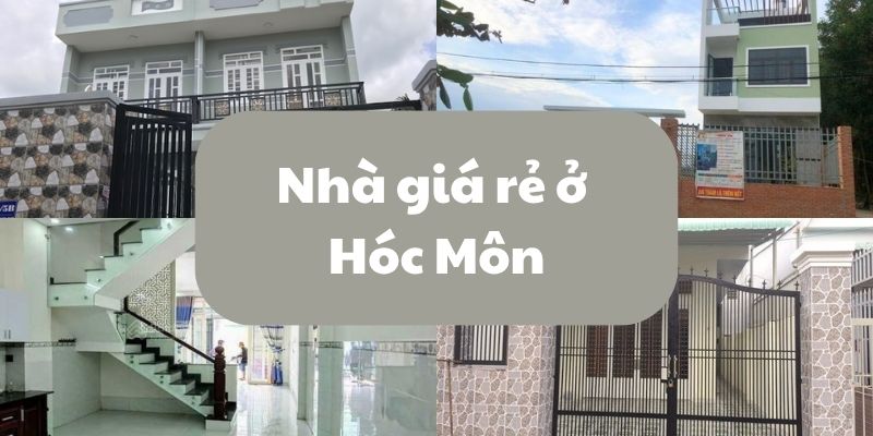 nhà giá rẻ ở hóc môn