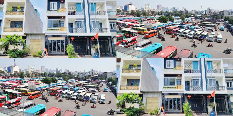 nha pho mỹ hạnh bắc bến xe