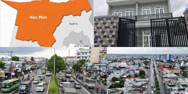 nhà cho thuê ở Hóc Môn