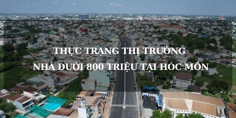 nhà hóc môn dưới 800 triệu