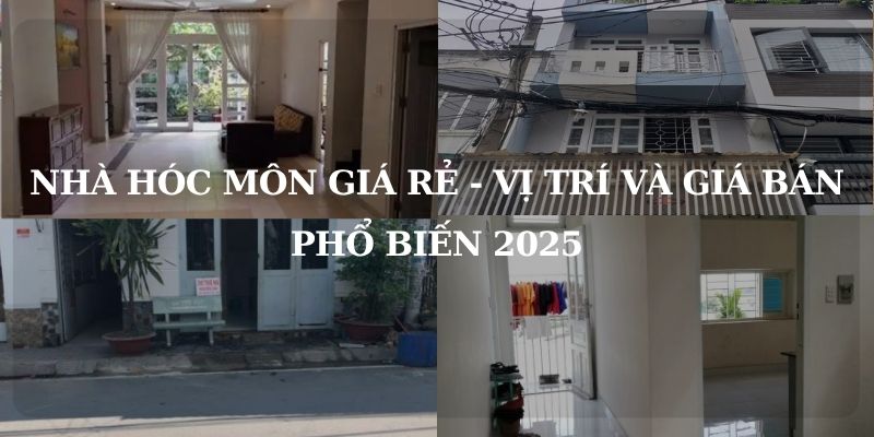 nhà hóc môn giá rẻ