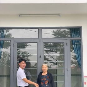 cô Lan mua nhà tại Long An