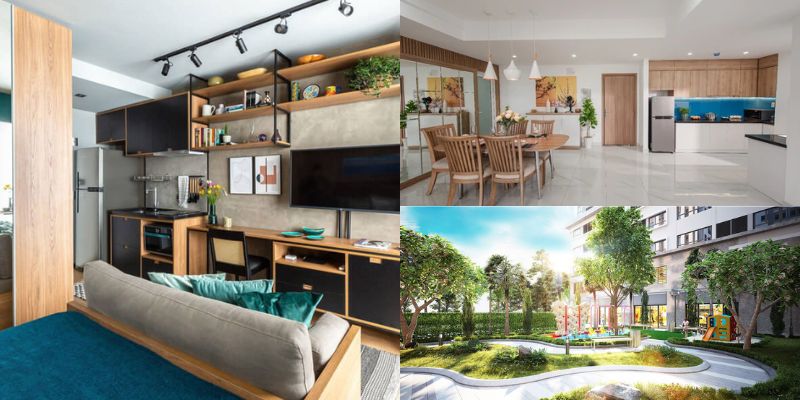 căn hộ tiện ích đầy đủ