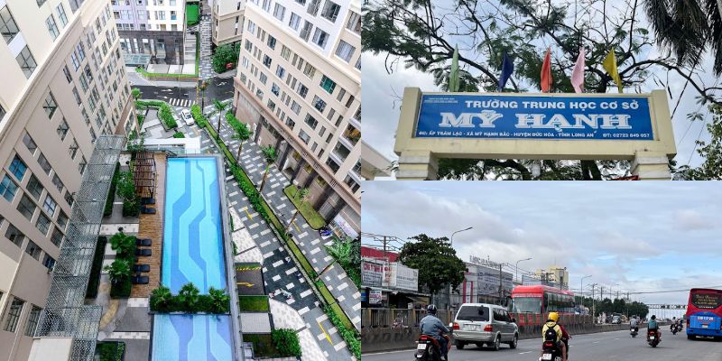 căn hộ mỹ hạnh bắc gần trường học