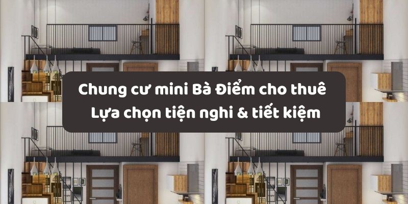 CHUNG CƯ MINI BÀ ĐIỂM