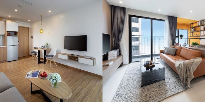 căn hộ bà điểm có thang máy