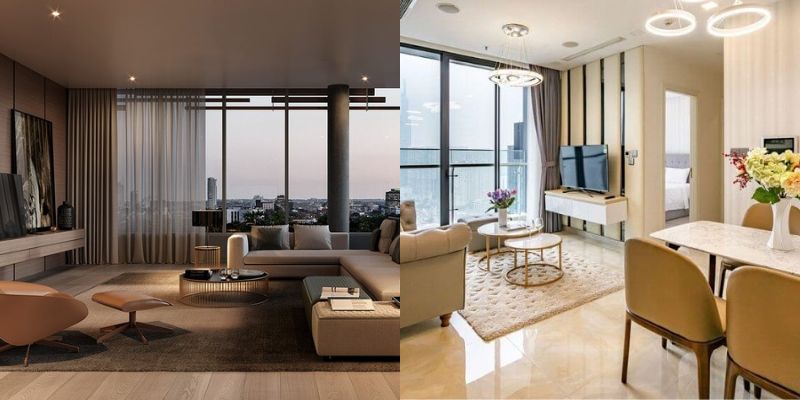 căn hộ bà điểm có thang máy