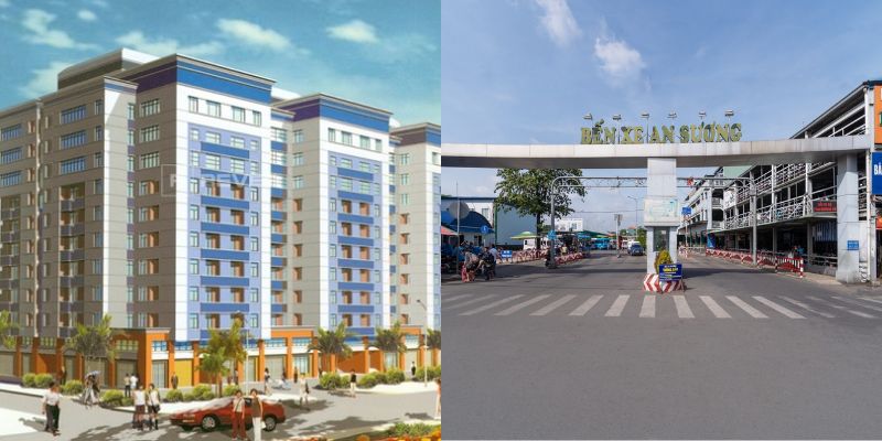 căn hộ gần bến xe an sương