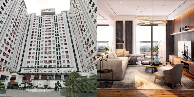 chung cư bà điểm gần coopmart