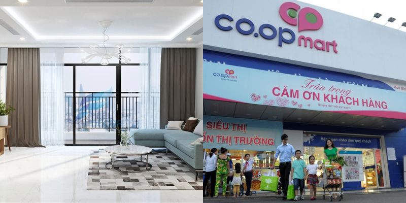 chung cu ba diem gan coopmart