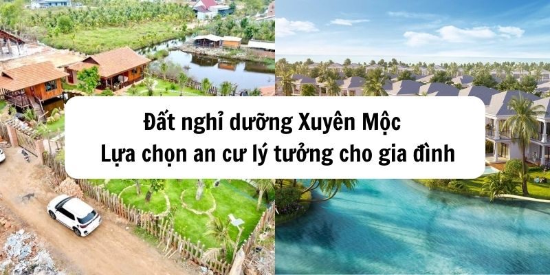 đất nghỉ dưỡng xuyên mộc
