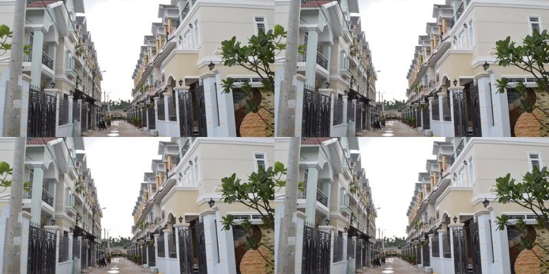 mua nhà phố gần chợ Bà Điểm