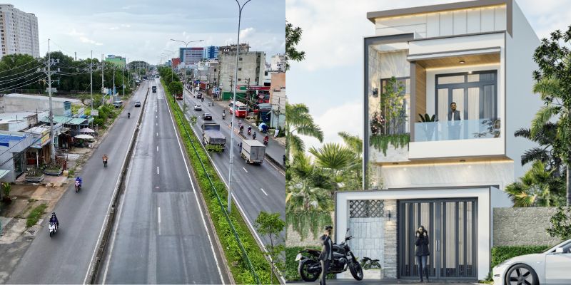 nha pho dau tu ba diem quoc lo 22