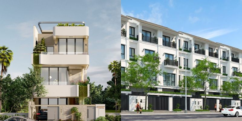 nhà phố mỹ hạnh bắc