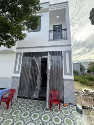 Nhà mới 4x12m, mặt tiền đường nhựa, KDC Trần Anh, SHR