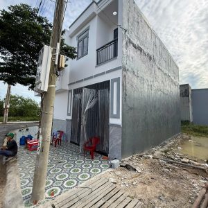 Nhà mới 4x12m, mặt tiền đường nhựa, KDC Trần Anh, SHR