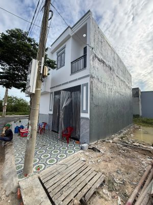 Nhà mới 4x12m, mặt tiền đường nhựa, KDC Trần Anh, SHR