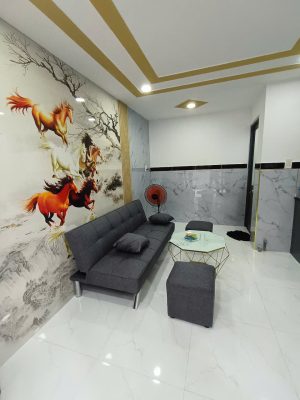 Nhà 1/ Đường Nhựa Ngay Chợ Mỹ Hạnh - Giáp Hóc Môn 