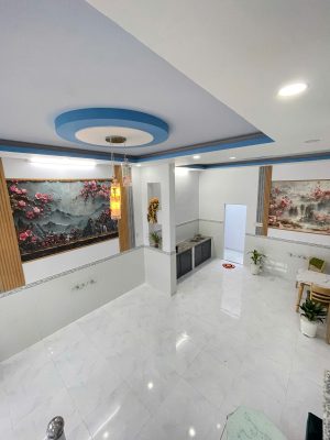 Nhà Ngã 3 Mỹ Hạnh, 5x9m, 1 trệt 1 lầu, 2pn 2wc, SHR| Giá: 850tr |  Liên hệ: 0961.774.776