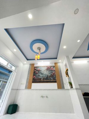 Nhà Ngã 3 Mỹ Hạnh, 5x9m, 1 trệt 1 lầu, 2pn 2wc, SHR| Giá: 850tr |  Liên hệ: 0961.774.776