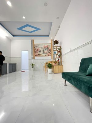 Nhà Ngã 3 Mỹ Hạnh, 5x9m, 1 trệt 1 lầu, 2pn 2wc, SHR| Giá: 850tr |  Liên hệ: 0961.774.776