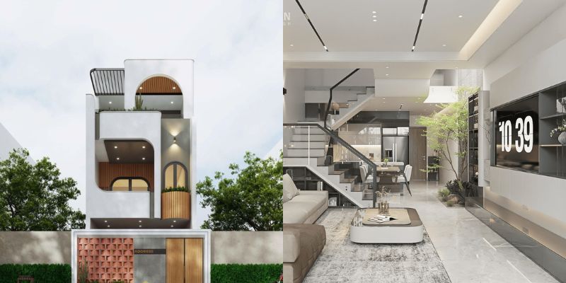 nha pho mat tien ba diem