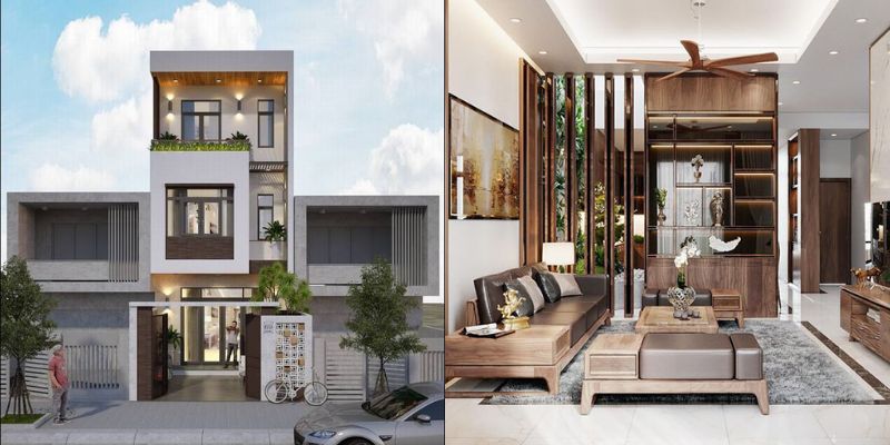 nha pho mat tien ba diem