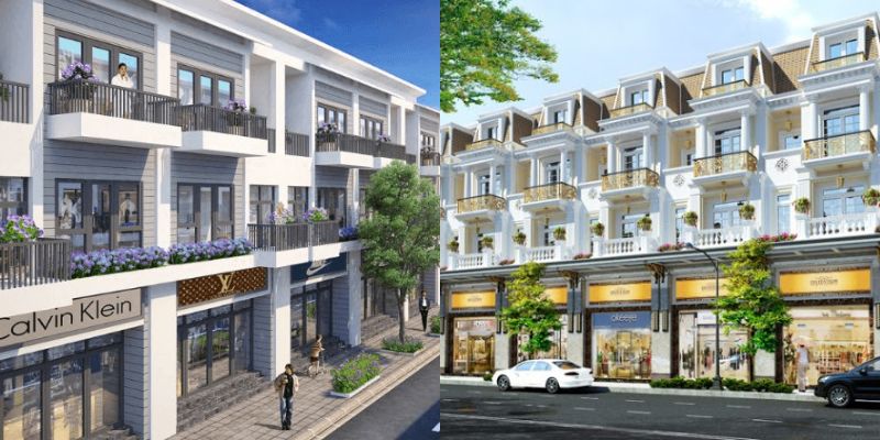 nhà phố thương mại 