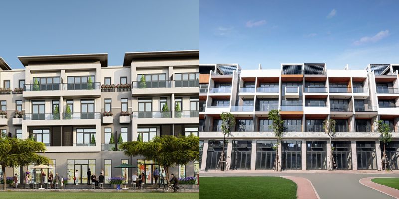 nhà phố bà điểm