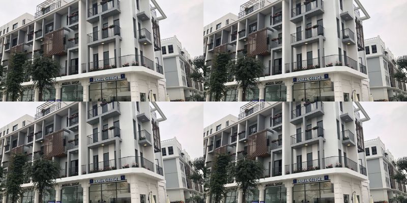 nhà phố thương mại bà điểm