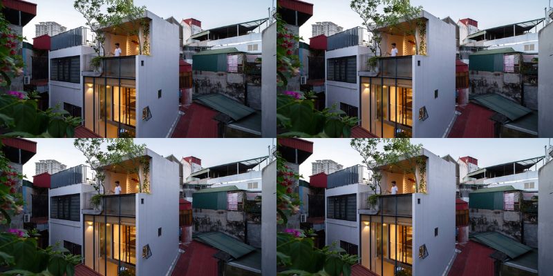 nhà phố trong hẻm bà điểm