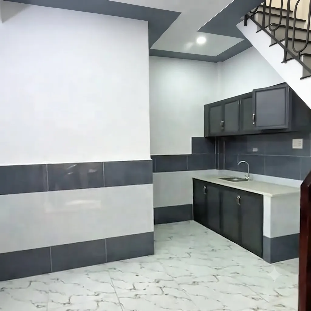 Nhà 4x6 1 Trệt 1 Lầu Chỉ 350 Triệu Ngay KCN Xuyên Á - Giáp Cầu Lớn Hóc Môn