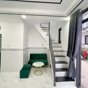 Nhà Nguyên Căn 1 Lầu 2 PN 4x8 Ngay Gò Hưu