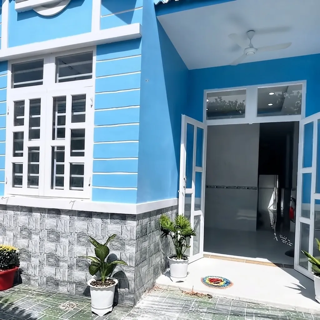 Nhà Vườn 2 Mặt Tiền 8x16 - Giáp Cầu Lớn Hóc Môn Chỉ 970 Triệu