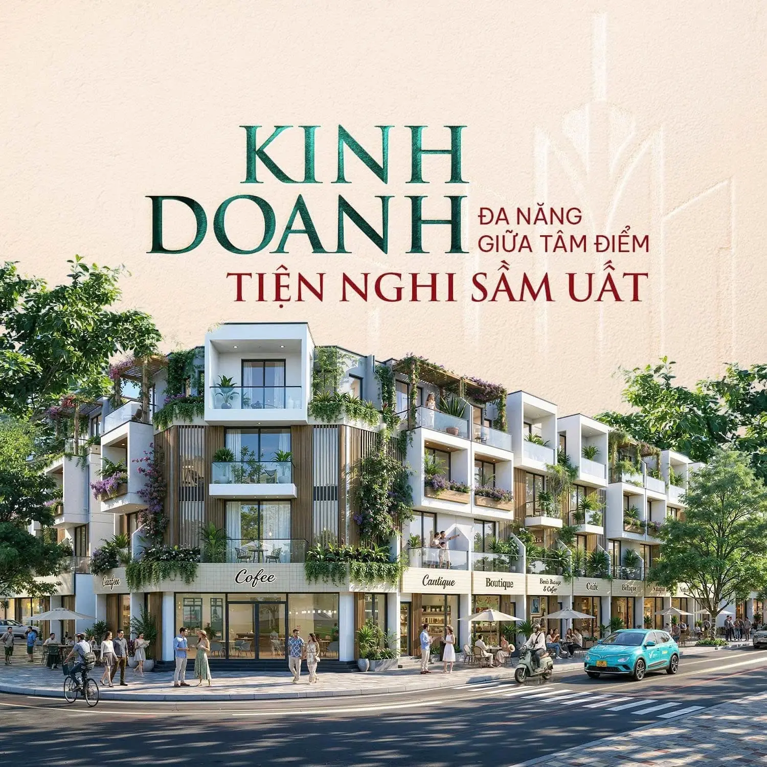 Nhà liền kề Parkville Collection Vinhomes Hóc Môn