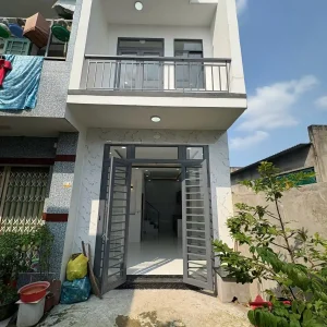 Nhà Mới 4x10 2 Phòng ngủ Ngay Gò Hưu Giáp Cầu Lớn Hóc Môn